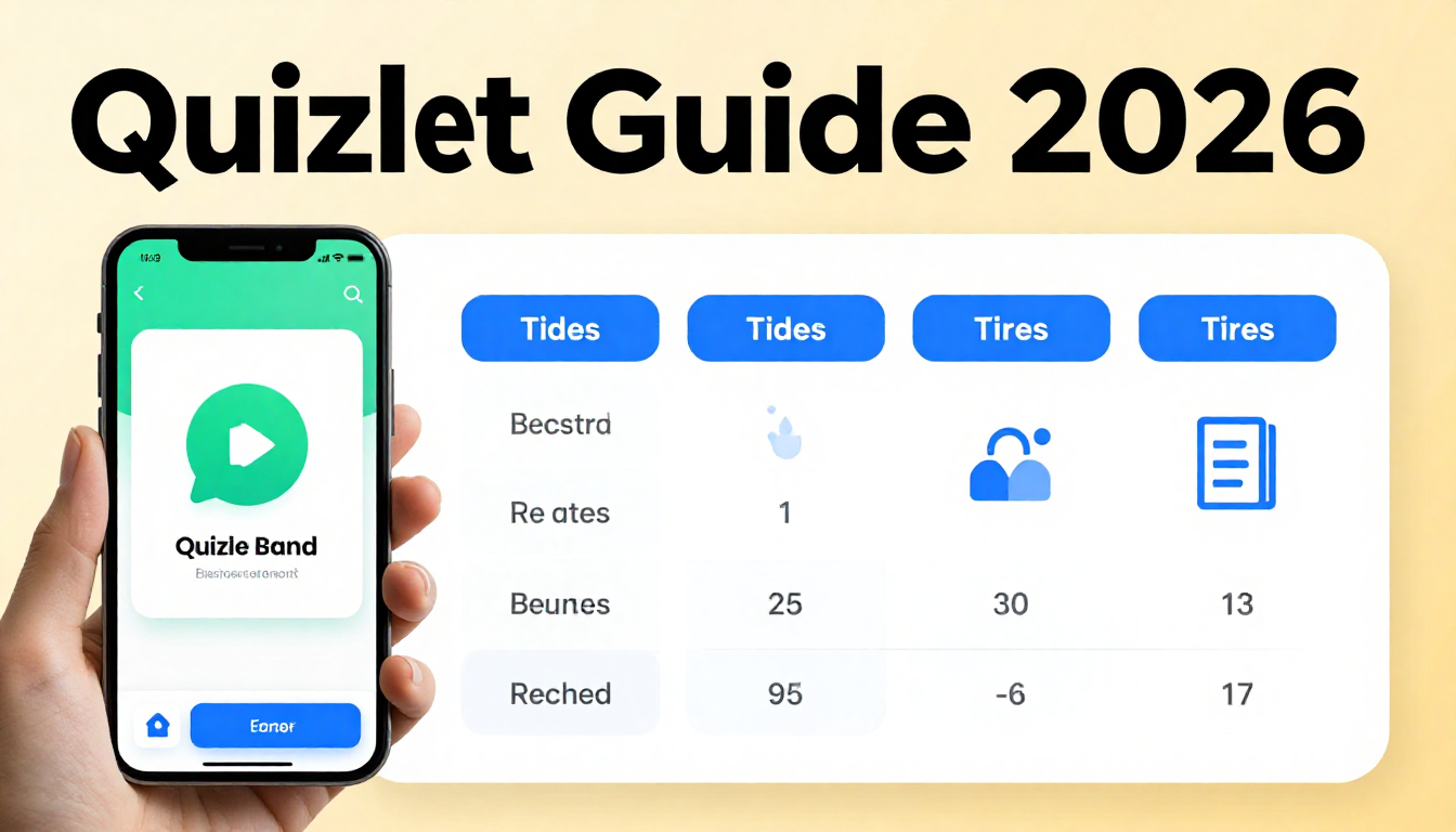 Quizlet Guide 2026